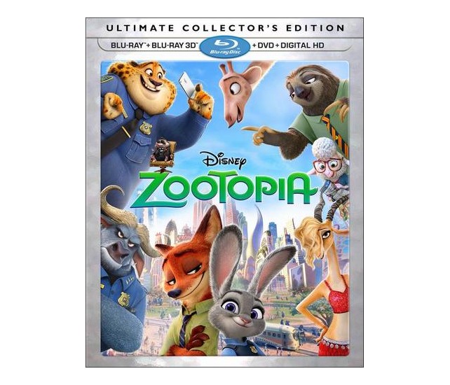 ZOOTOPIA -BLU RAY 3D + BLU RAY + DVD -